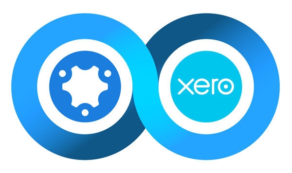 The simPRO and Xero integration logo