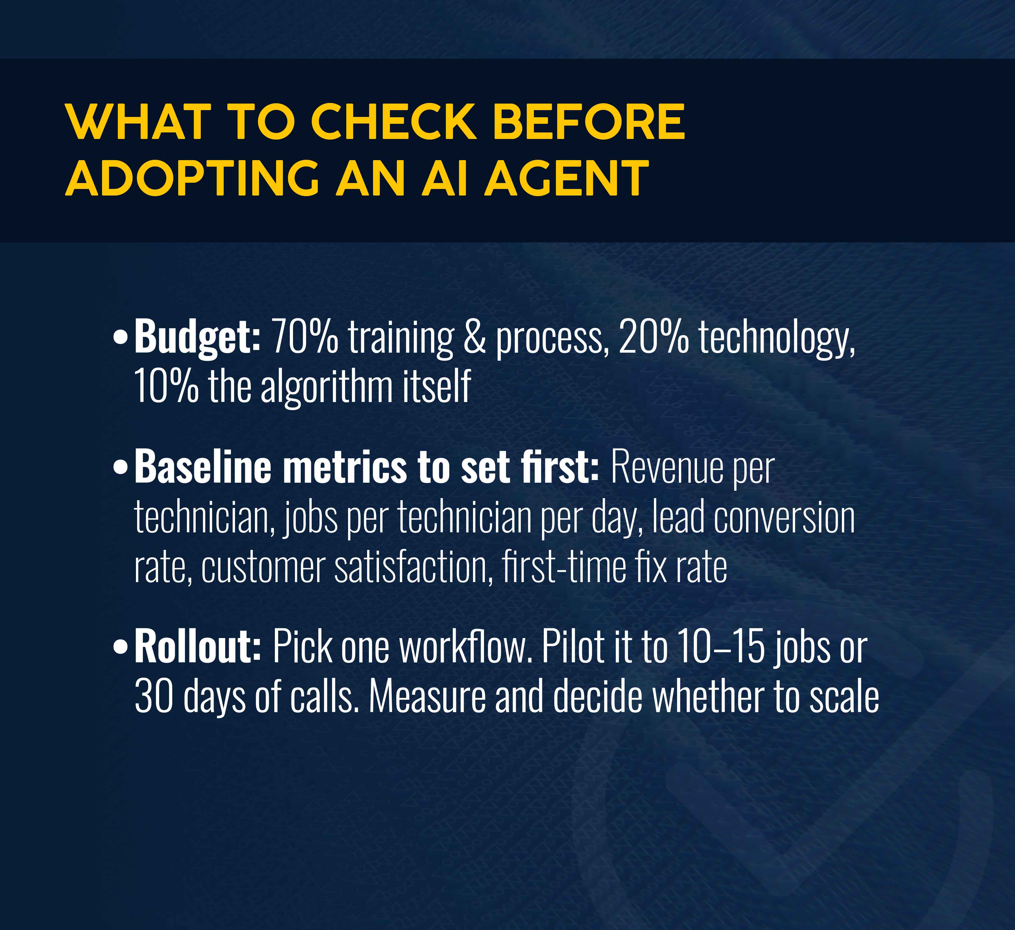 What HVAC Business Owners Should Look for Before Adopting AI Agents
