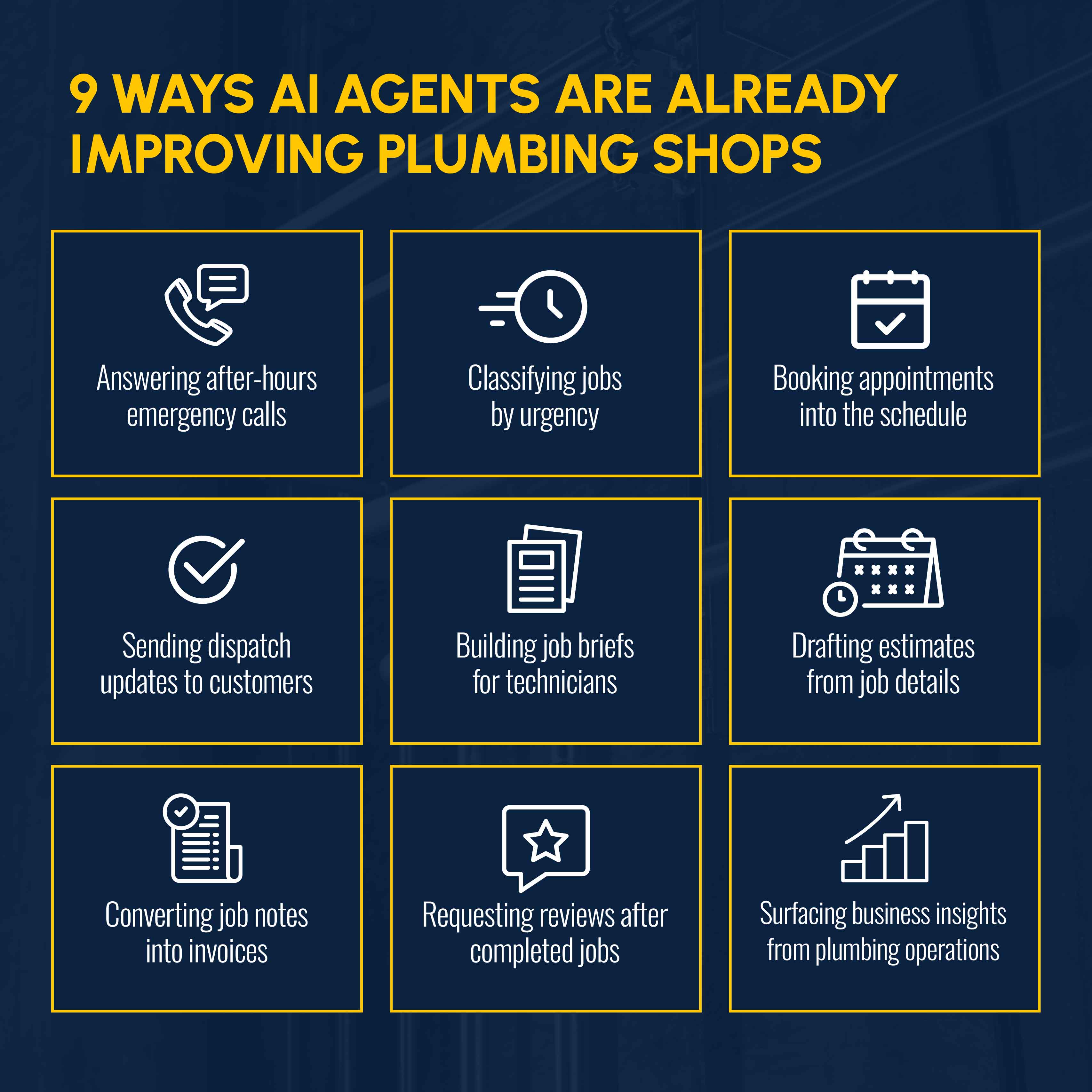 9 ways AI agents are already improving plumbing businesses