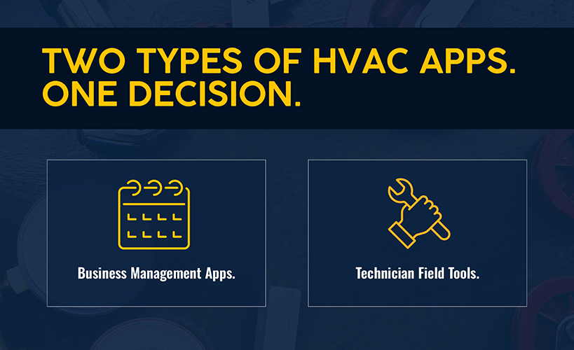 Two types of HVAC Apps