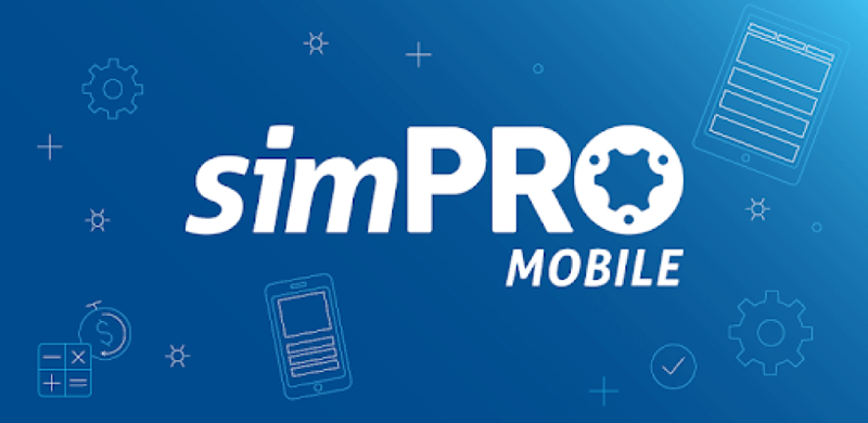 Simpro mobile logo