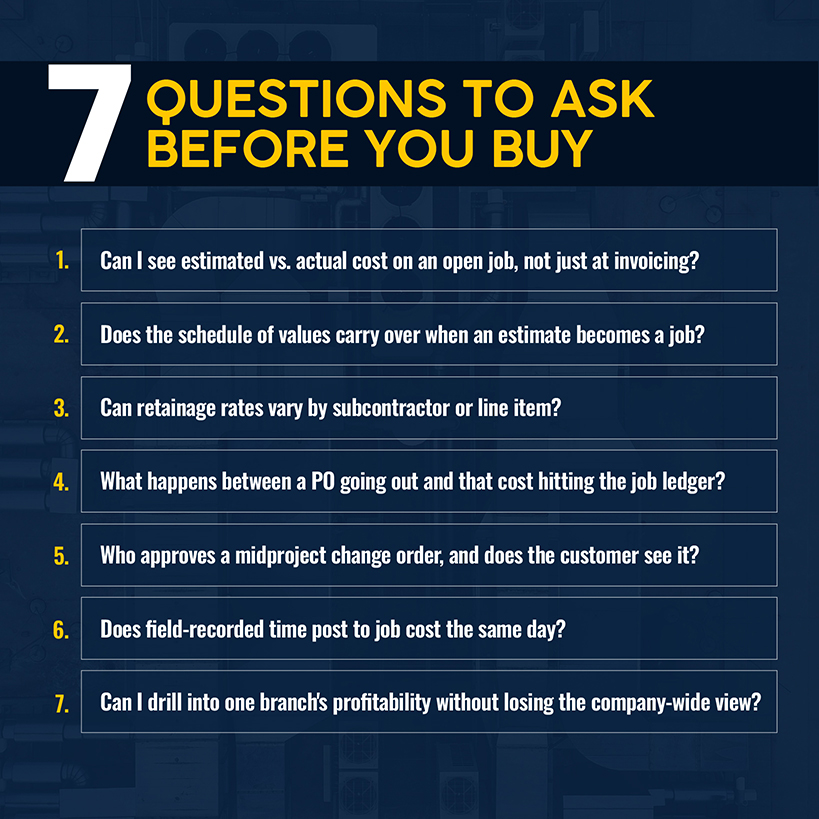 7 Questions to Ask Before You Buy Commecerial HVAC Job Management Software