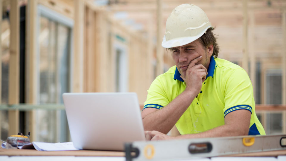A person using a computer
