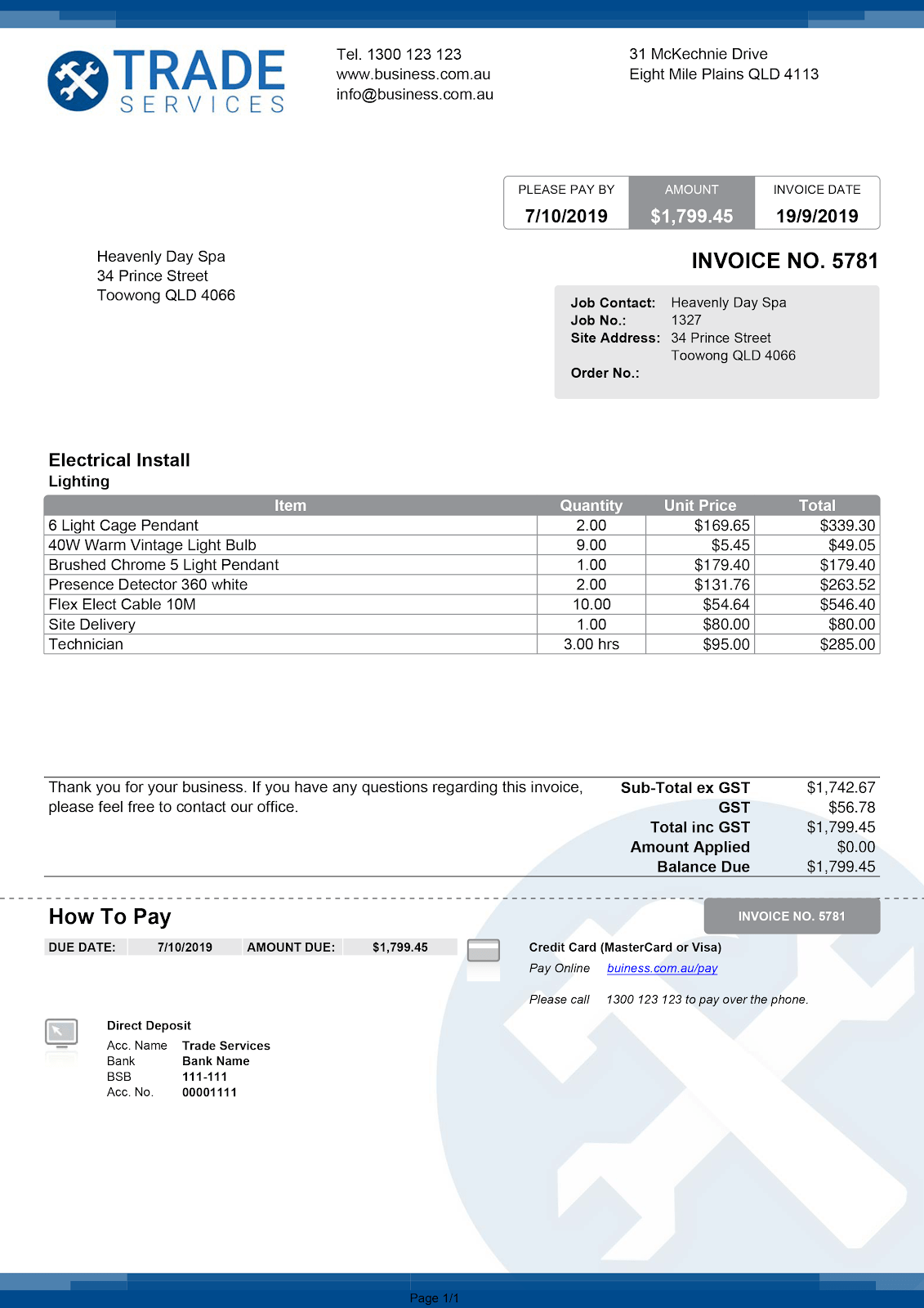 Tax Invoice