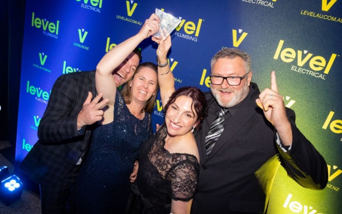 Winners of the Level Network Engagement Award