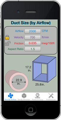 Duct Calculator Elite