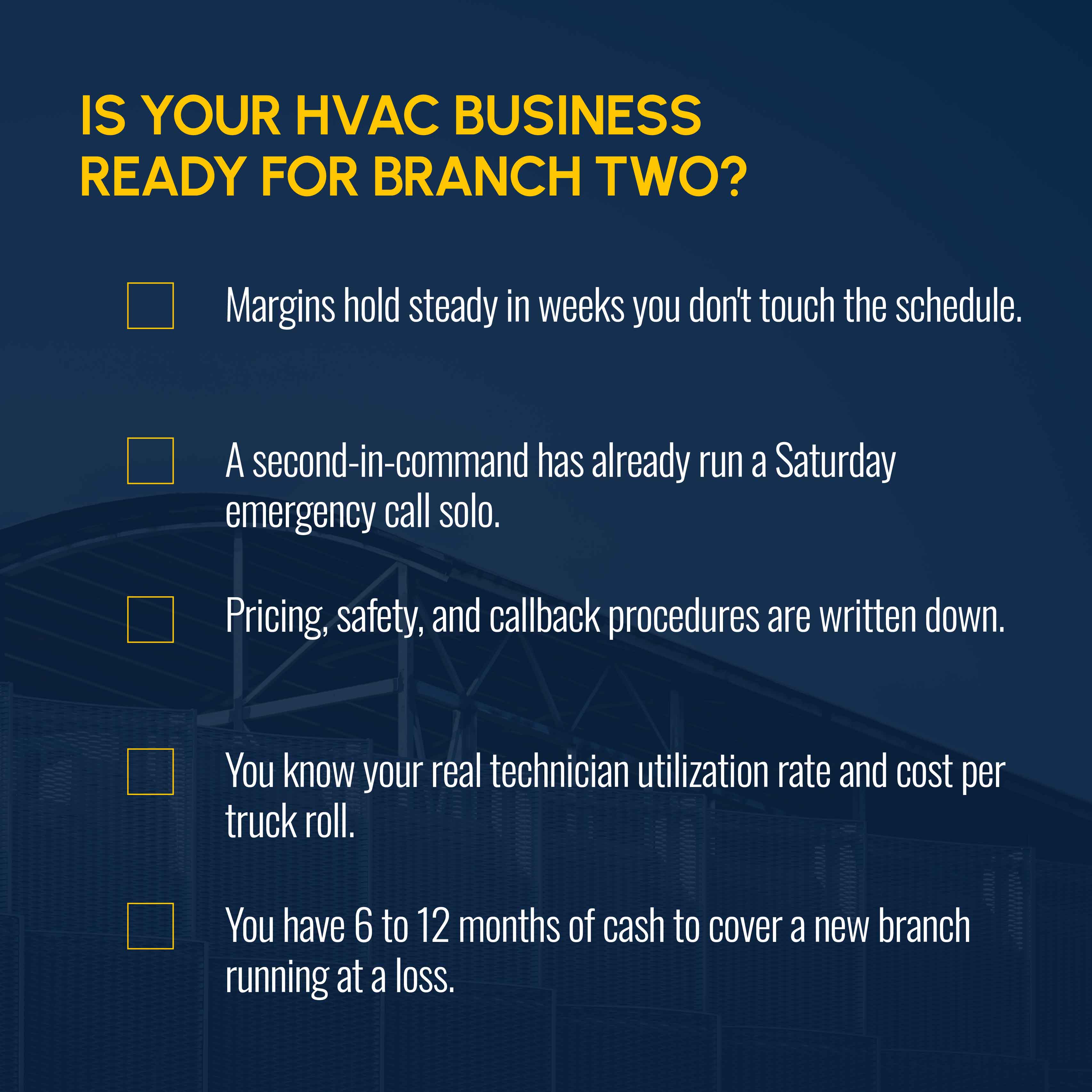Is Your HVAC Business Ready for Branch Two?
