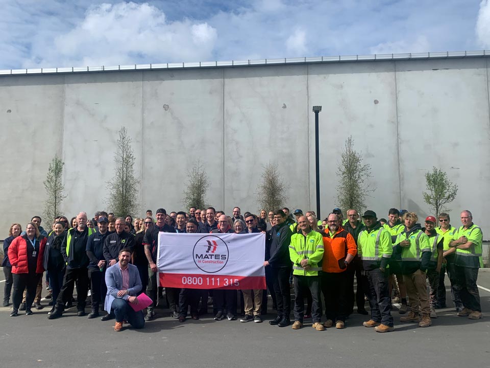 Simpro and Switched On Group together with MATES in Construction, raising the flag for mental health awareness and suicide prevention in trade industries.