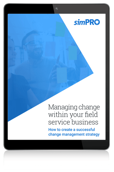 Simpro change mangement eBook thumbnail