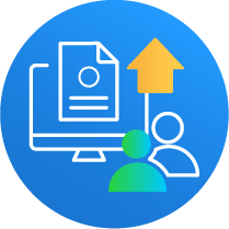 Simpro upskill illustrative icon