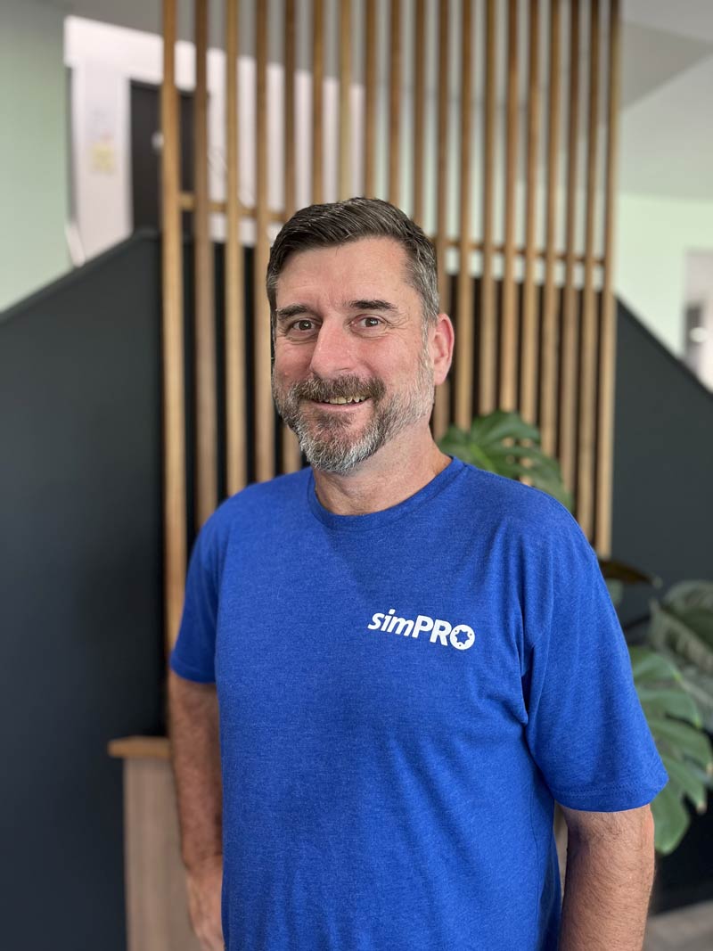 Wayne Barelds, Vice President of Product, Simpro