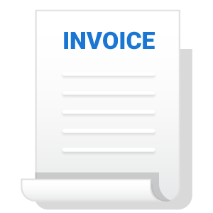 Issuing an Invoice icon