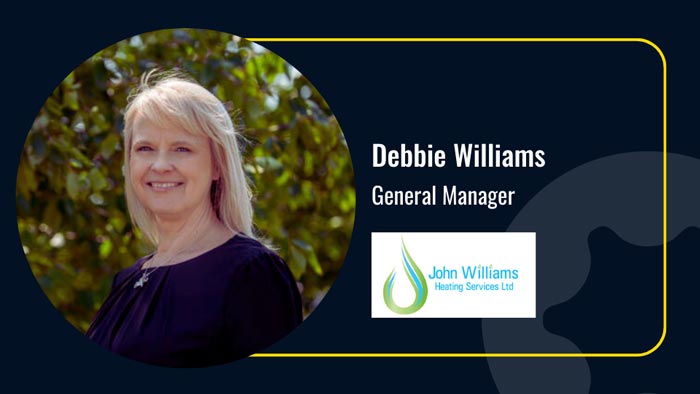 Debbie Williams, Co-founder at John Williams Heating Services, United Kingdom