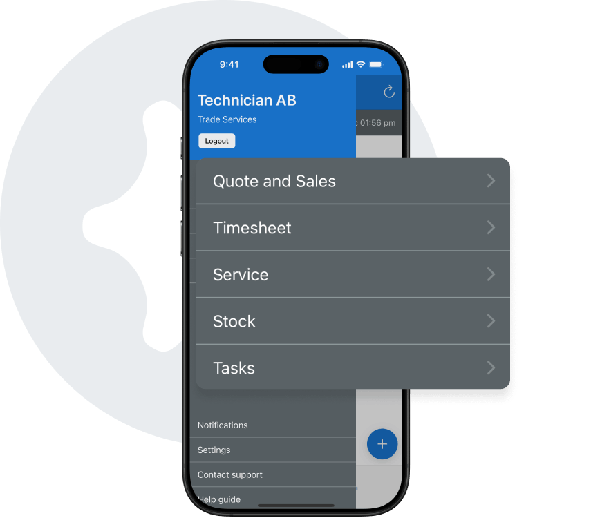 Simpro screenshot - Equip Field Technicians with Mobile Service Workflows
