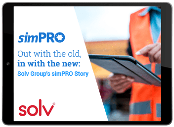 Solv webinar on tablet device