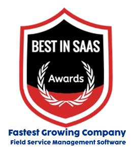 Best in SaaS Awards - Fastest Growing Company - Field Service Management Software