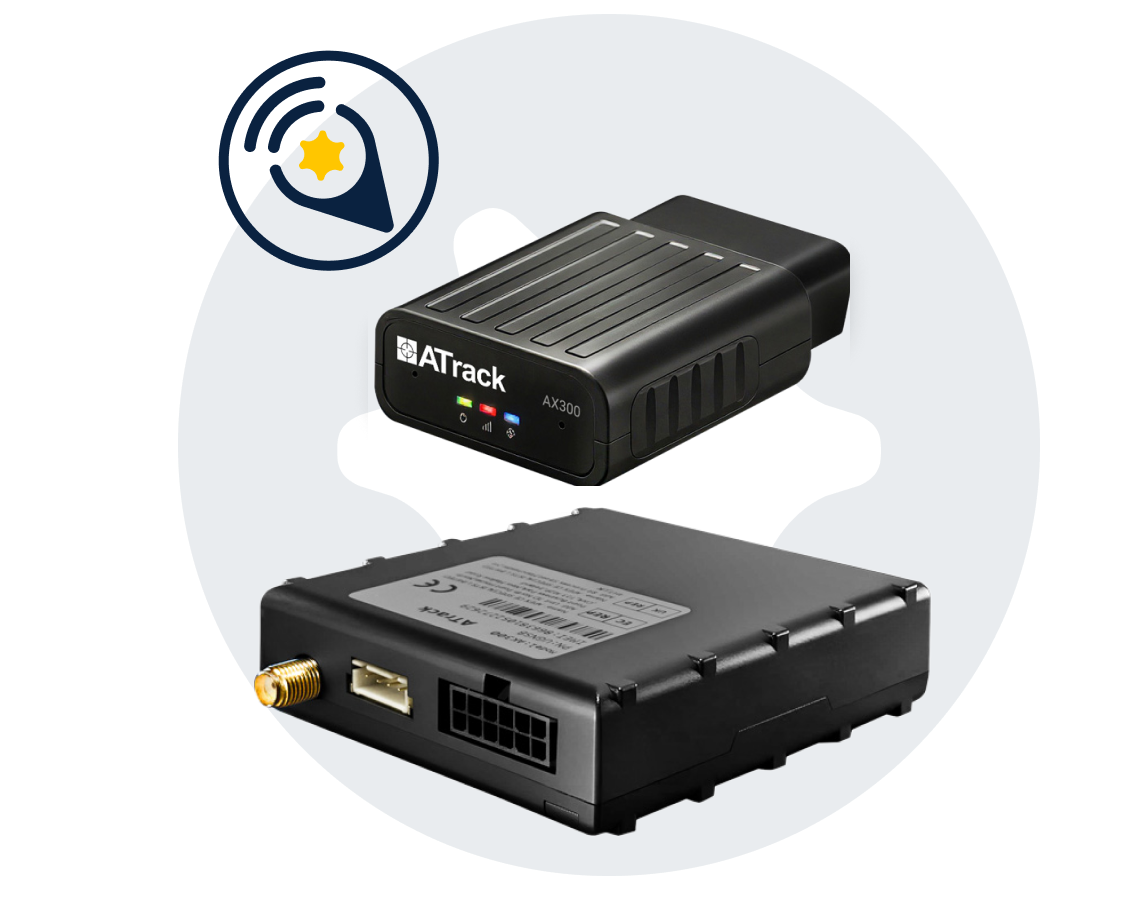 Simpro screenshot - 1. Plug in the tracker