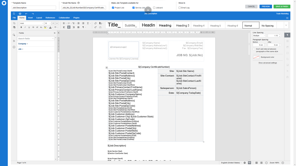 Manage projects screenshot 1 full size