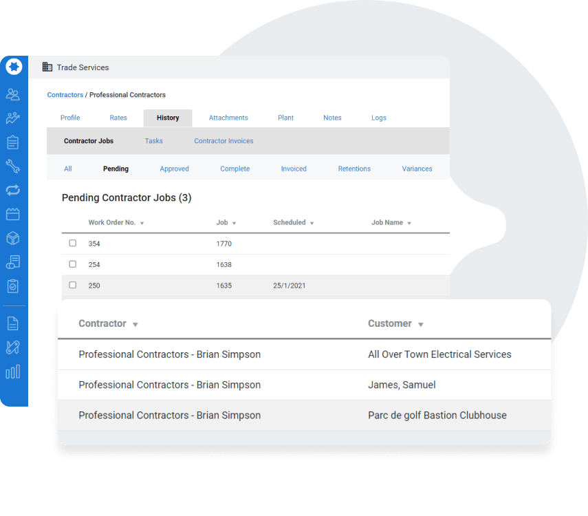 Simpro screenshot - Easily Manage