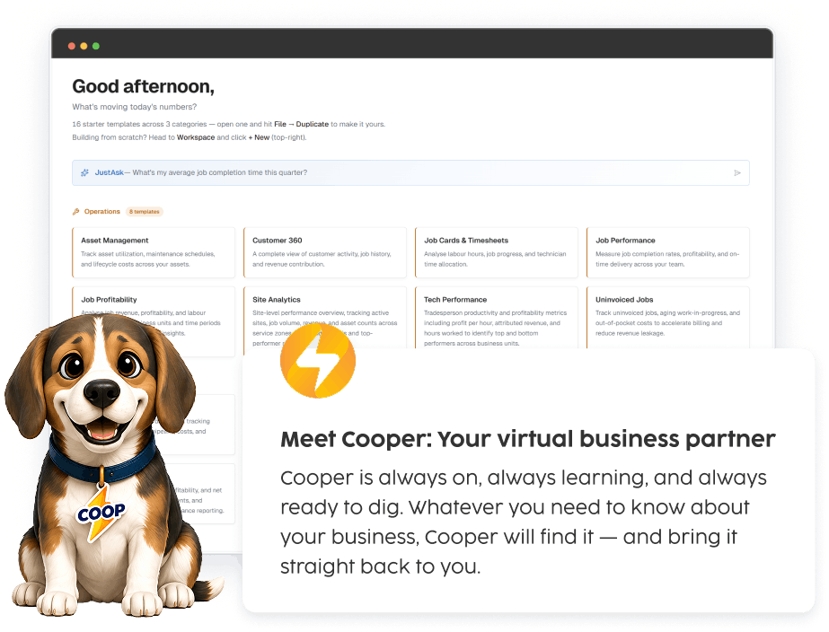 Simpro Lightning - Meet Cooper