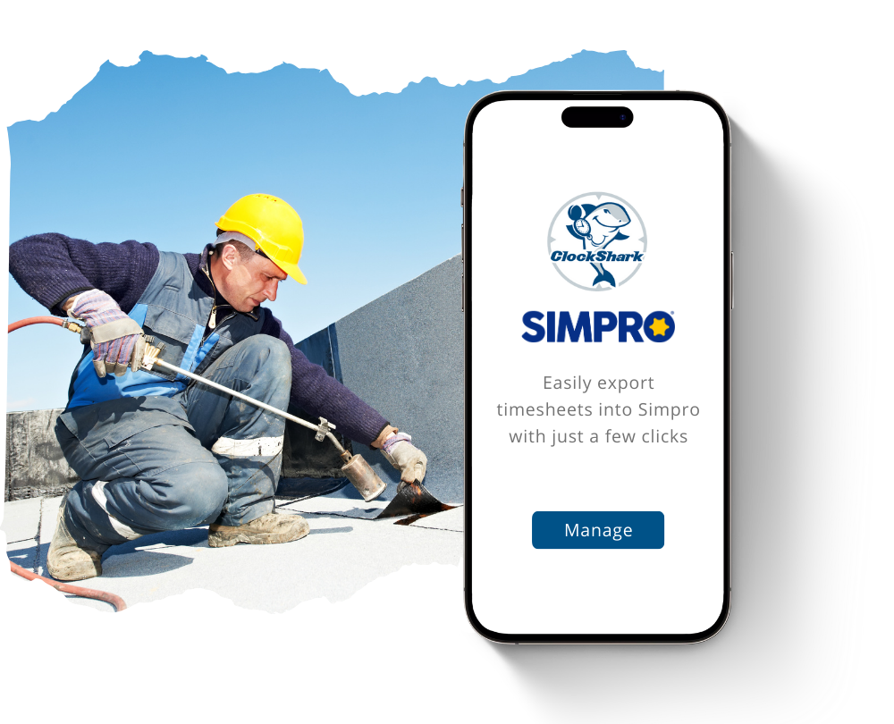 Simpro and ClockShark integration