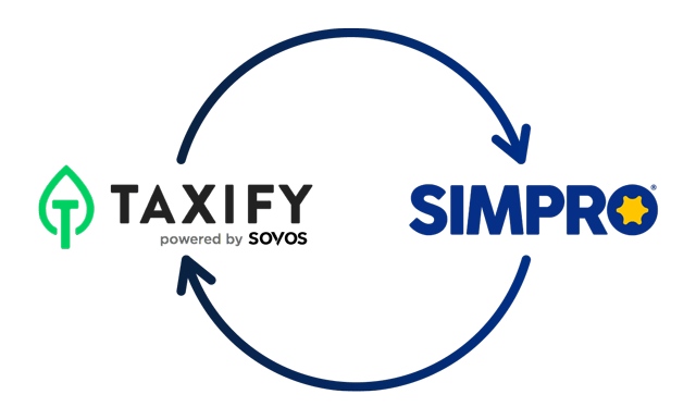 Simpro and Taxify composition