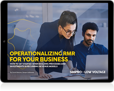 Operationalizing RMR for your Low Voltage Business cover image