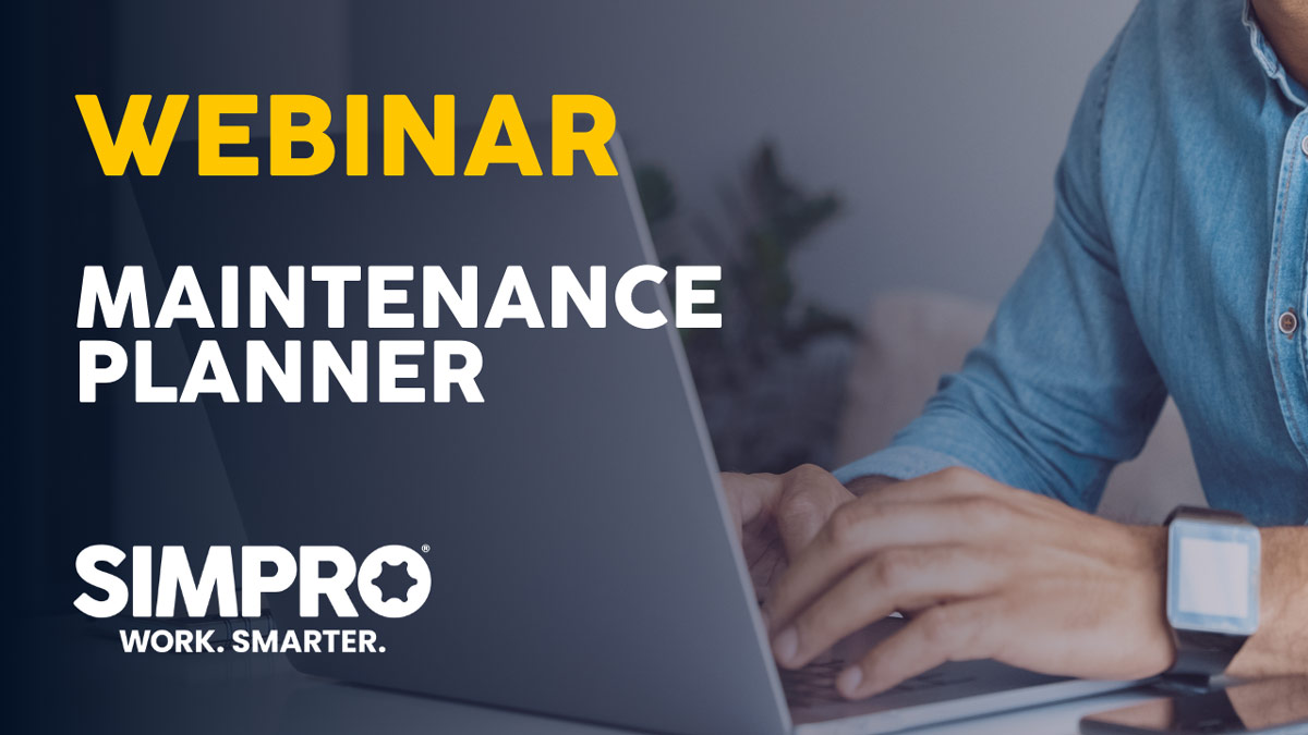 Maintenance Planner Webinar Series image
