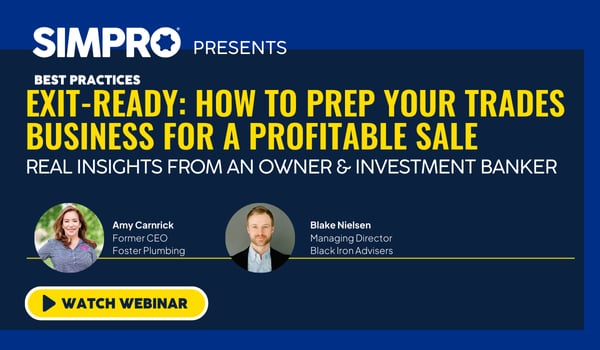 Exit-Ready: How to Prep Your Trades Business for a Profitable Sale webinar thumbnail