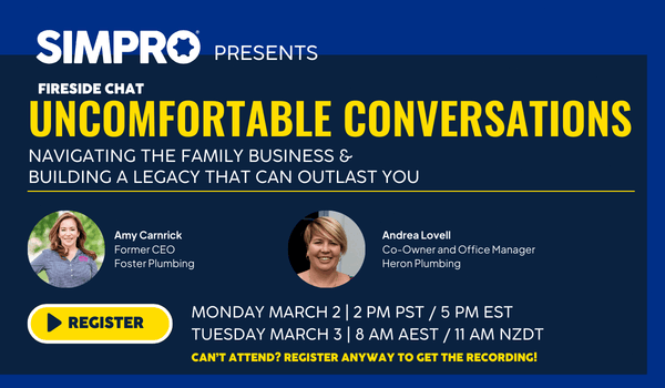 Uncomfortable Conversations: Navigating the Family Business & Building a Legacy That Can Outlast You webinar thumbnail