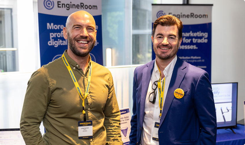 People at Simprosium 2025 event