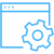 Use in-depth reporting to improve profitability. icon