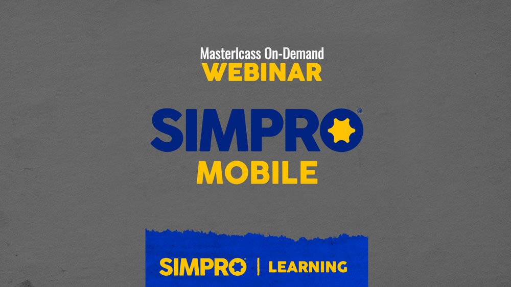 Simpro Mobile Masterclasses image