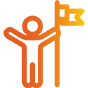 Simpro values icon: We Celebrate Success