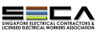 SECA (Singapore Electrical Contractors and Licensed Electrical Workers Association) logo