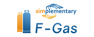 Simplementary F-Gas for Simpro logo